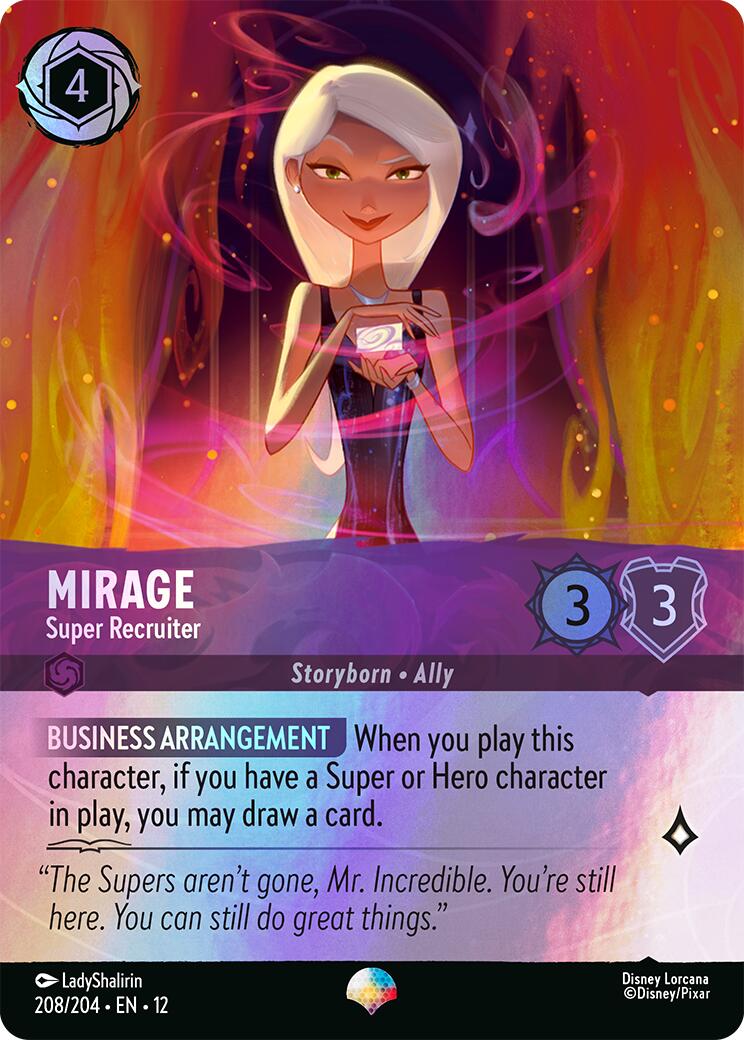 Mirage - Super Recruiter (Epic) (208/204) [Wilds Unknown] | L.A. Mood Comics and Games