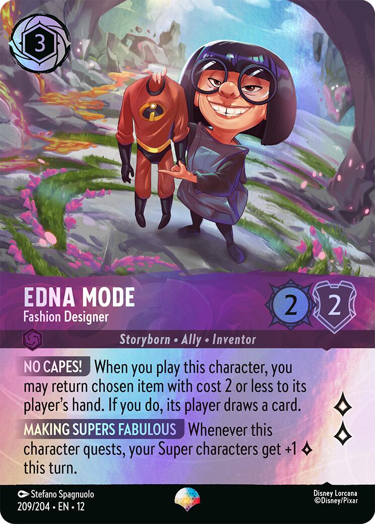 Edna Mode - Fashion Designer (Epic) (209/204) [Wilds Unknown] | L.A. Mood Comics and Games