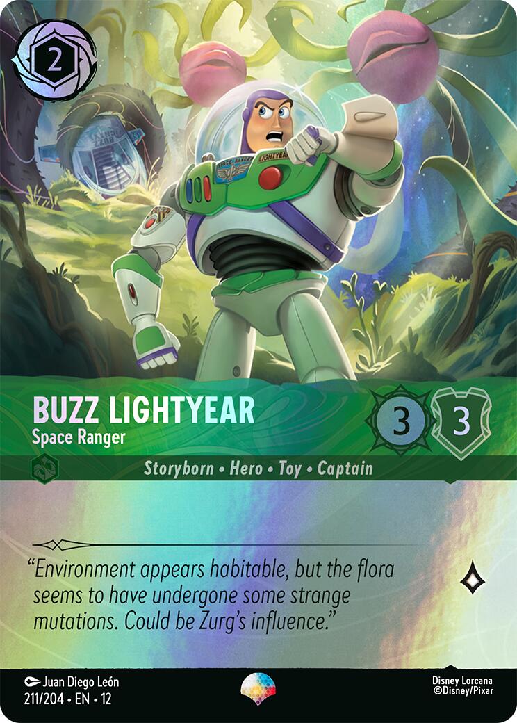 Buzz Lightyear - Space Ranger (Epic) (211/204) [Wilds Unknown] | L.A. Mood Comics and Games