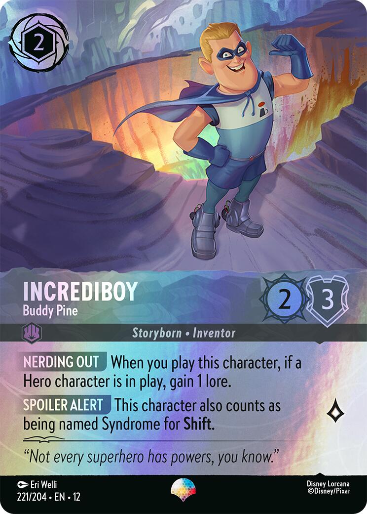 Incrediboy - Buddy Pine (Epic) (221/204) [Wilds Unknown] | L.A. Mood Comics and Games