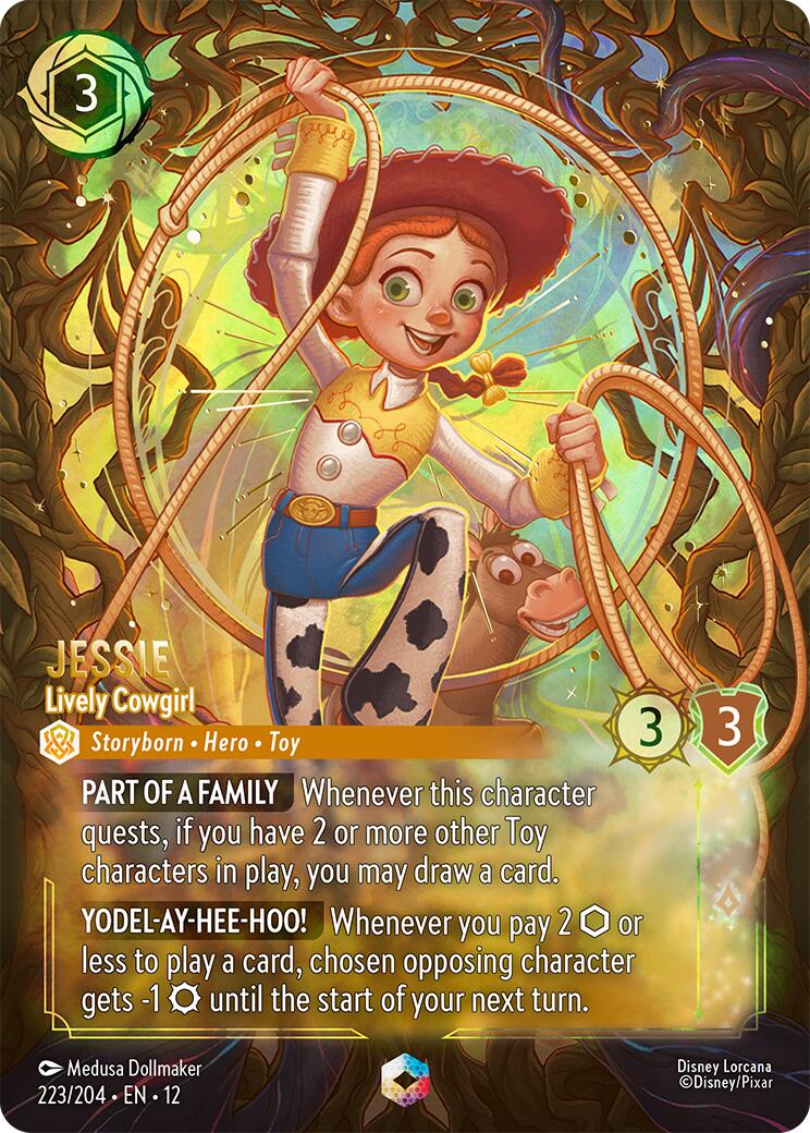 Jessie - Lively Cowgirl (Enchanted) (223/204) [Wilds Unknown] | L.A. Mood Comics and Games