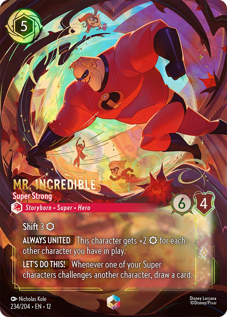 Mr. Incredible - Super Strong (Enchanted) (234/204) [Wilds Unknown] | L.A. Mood Comics and Games