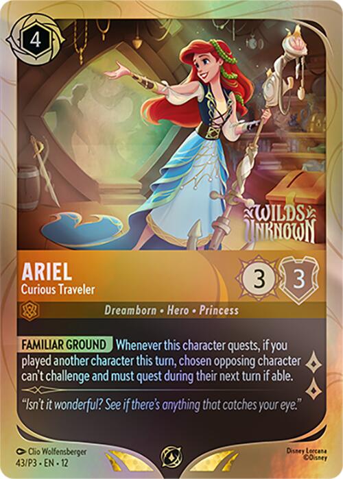 Ariel - Curious Traveler (43) [Promo Cards] | L.A. Mood Comics and Games