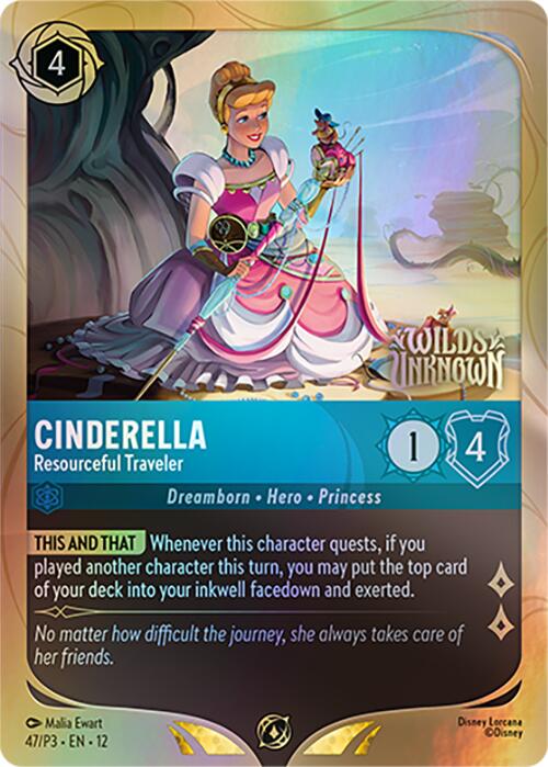 Cinderella - Resourceful Traveler (47) [Promo Cards] | L.A. Mood Comics and Games