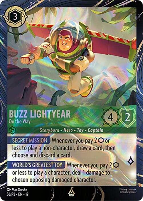 Buzz Lightyear - On the Way (56) [Promo Cards] | L.A. Mood Comics and Games