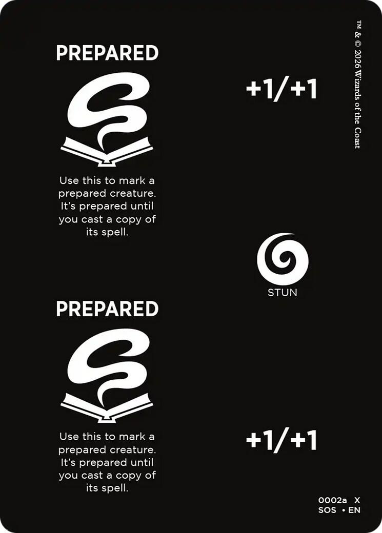 Punch Card Token [Secrets of Strixhaven Tokens] | L.A. Mood Comics and Games