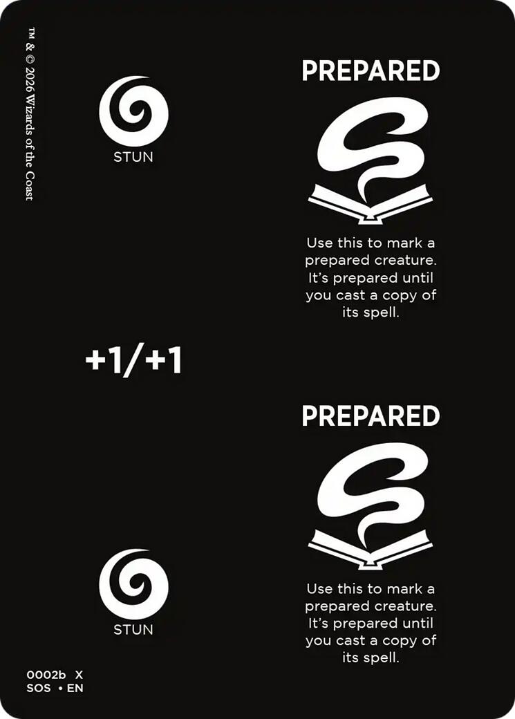 Punch Card Token [Secrets of Strixhaven Tokens] | L.A. Mood Comics and Games