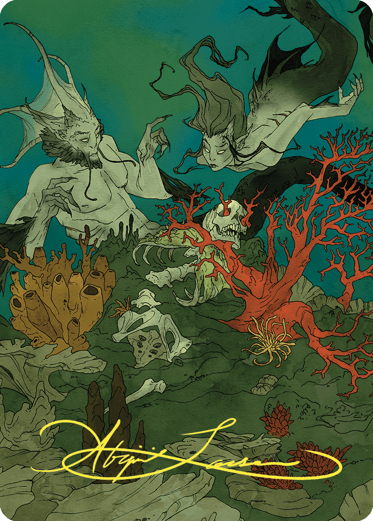 Curiosity Art Card (Gold-Stamped Signature) [Wilds of Eldraine Art Series] | L.A. Mood Comics and Games