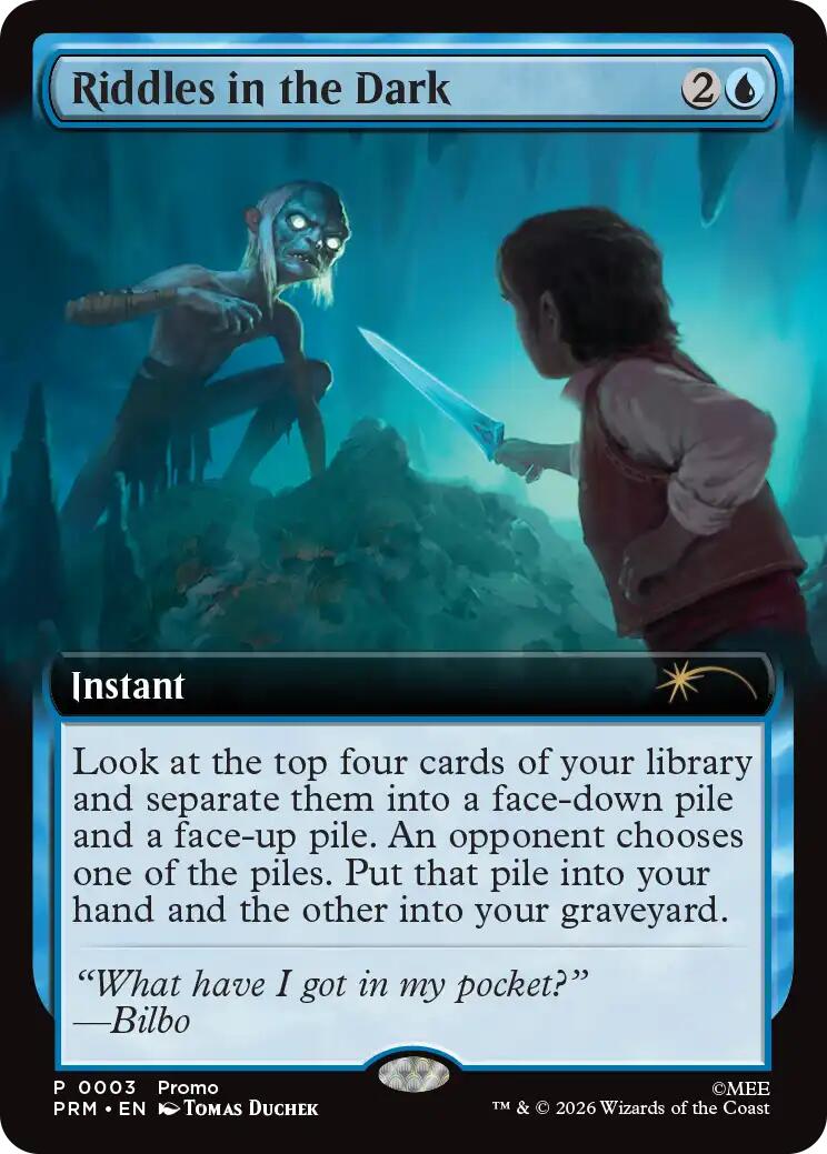 Riddles in the Dark (Extended Art) [Media Promos] | L.A. Mood Comics and Games