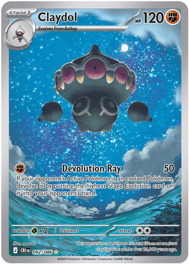 Claydol (092/086) [Mega Evolution: Chaos Rising] | L.A. Mood Comics and Games
