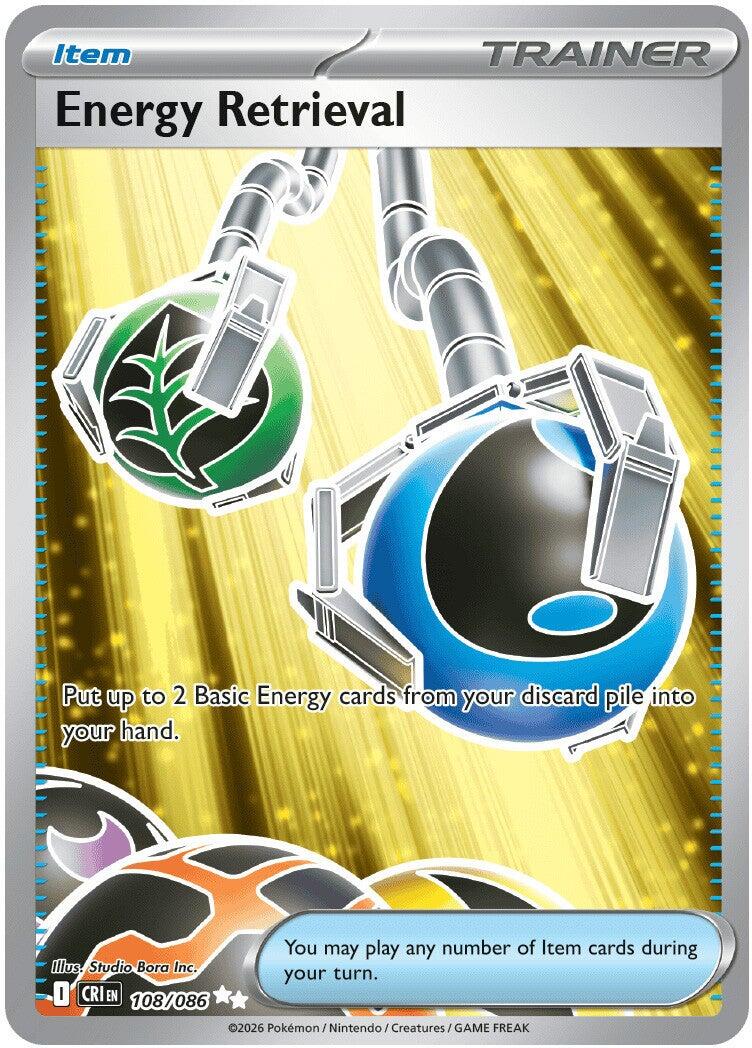 Energy Retrieval (108/086) [Mega Evolution: Chaos Rising] | L.A. Mood Comics and Games