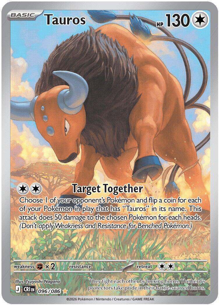 Tauros (096/086) [Mega Evolution: Chaos Rising] | L.A. Mood Comics and Games