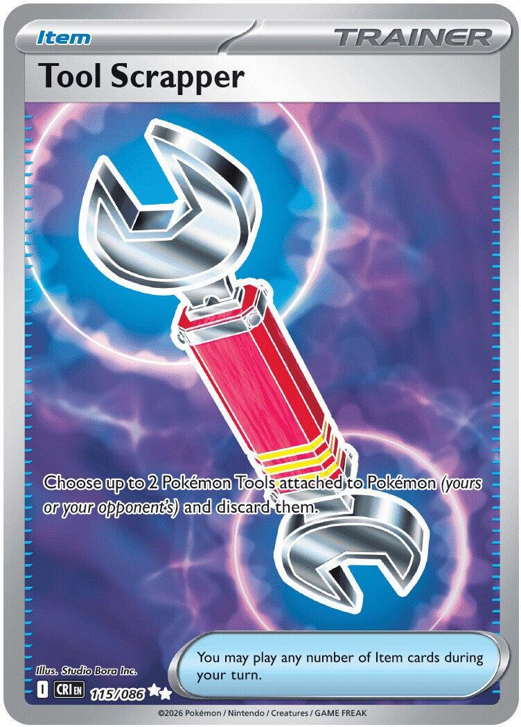 Tool Scrapper (115/086) [Mega Evolution: Chaos Rising] | L.A. Mood Comics and Games