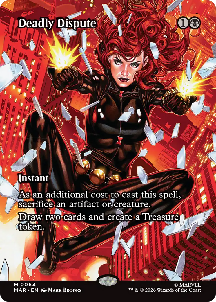 Deadly Dispute (Borderless) [Marvel Universe: Eternal-Legal] | L.A. Mood Comics and Games