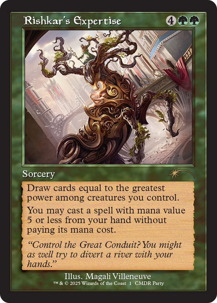 Rishkar's Expertise (Retro Frame) [Wizards Play Network 2025] | L.A. Mood Comics and Games