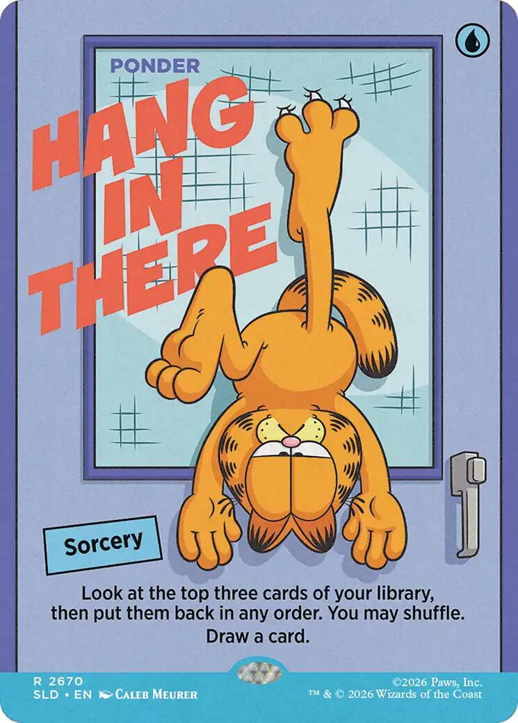 Hang In There - Ponder [Secret Lair Drop Series] | L.A. Mood Comics and Games