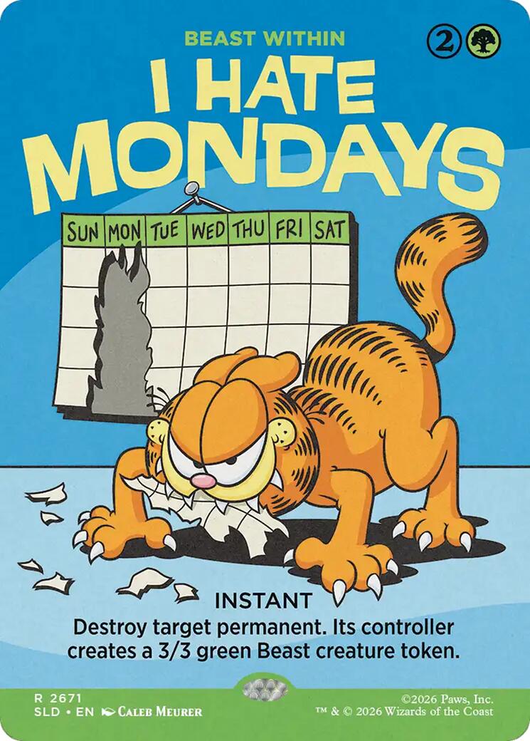 I Hate Mondays - Beast Within [Secret Lair Drop Series] | L.A. Mood Comics and Games