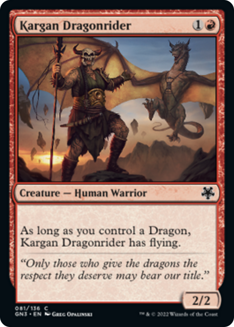 Kargan Dragonrider [Game Night: Free-for-All] | L.A. Mood Comics and Games