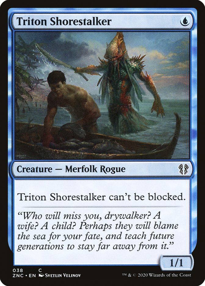 Triton Shorestalker [Zendikar Rising Commander] | L.A. Mood Comics and Games
