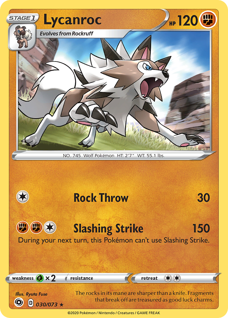 Lycanroc (030/073) [Sword & Shield: Champion's Path] | L.A. Mood Comics and Games