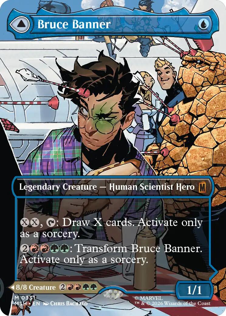 Bruce Banner (Borderless) (0331) [Marvel Super Heroes] | L.A. Mood Comics and Games