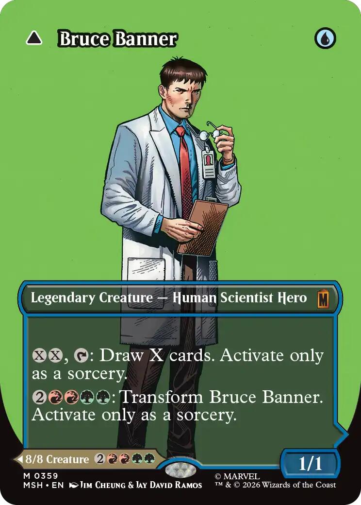 Bruce Banner (Borderless) (0359) [Marvel Super Heroes] | L.A. Mood Comics and Games