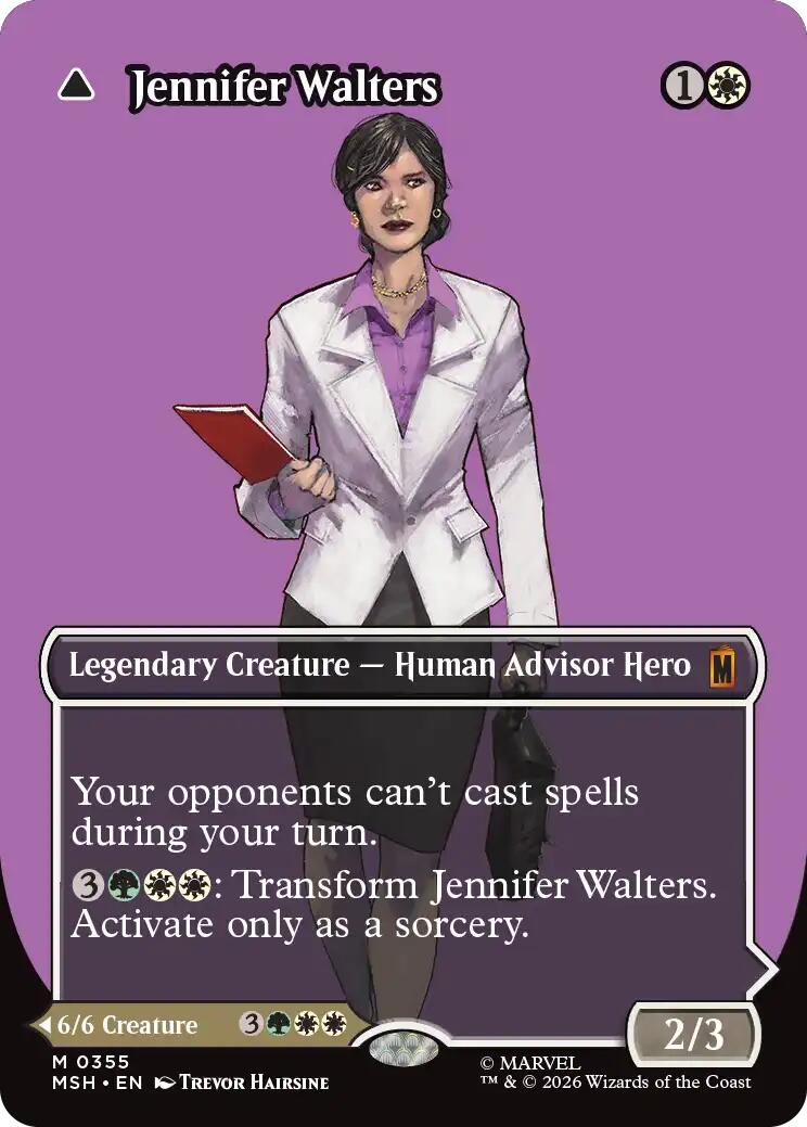 Jennifer Walters // The Sensational She-Hulk (Borderless) (0355) [Marvel Super Heroes] | L.A. Mood Comics and Games