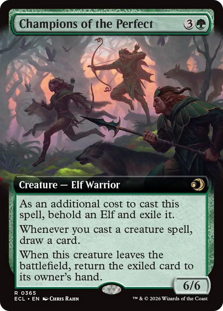 Champions of the Perfect (Extended Art) [Lorwyn Eclipsed] | L.A. Mood Comics and Games