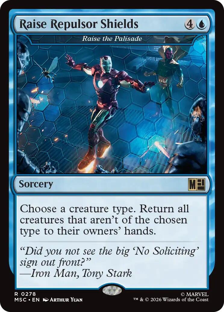 Raise Repulsor Shields - Raise the Palisade [Marvel Super Heroes Commander] | L.A. Mood Comics and Games