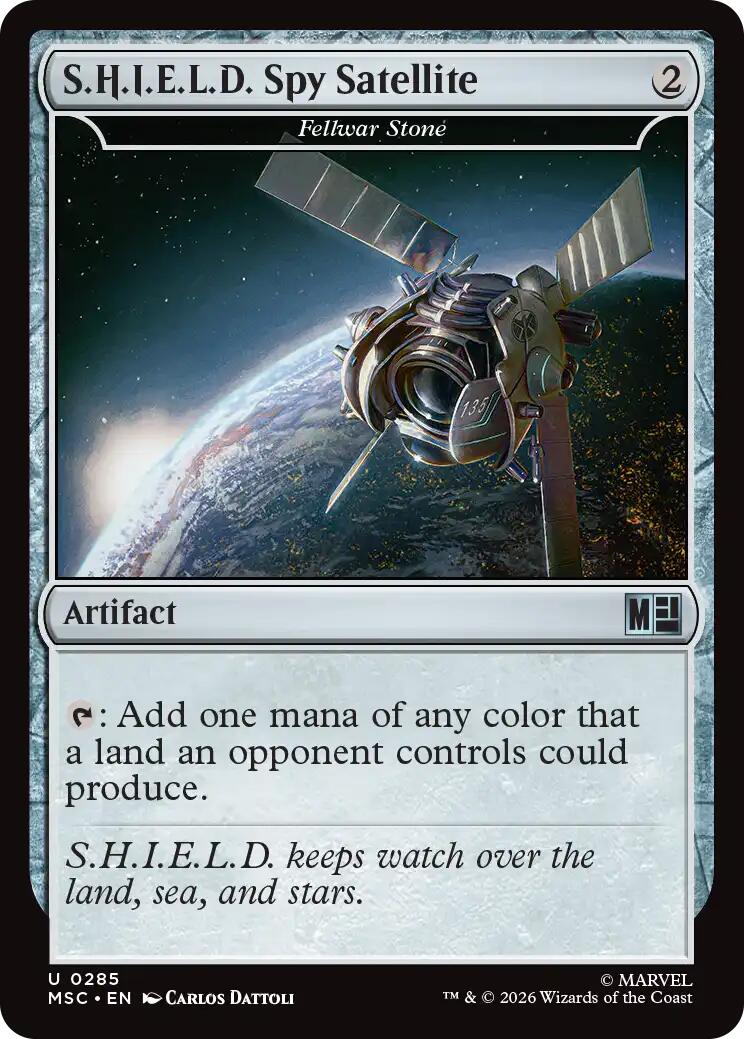 S.H.I.E.L.D. Spy Satellite - Fellwar Stone [Marvel Super Heroes Commander] | L.A. Mood Comics and Games