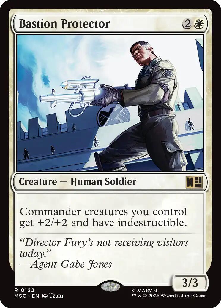 Bastion Protector (Surge Foil) [Marvel Super Heroes Commander] | L.A. Mood Comics and Games