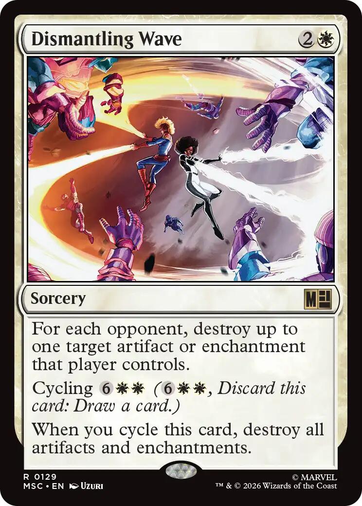 Dismantling Wave (Surge Foil) [Marvel Super Heroes Commander] | L.A. Mood Comics and Games