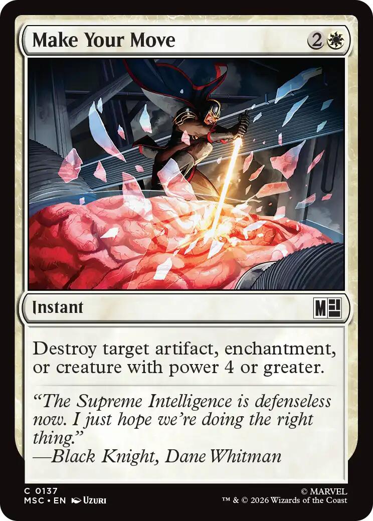 Make Your Move (Surge Foil) [Marvel Super Heroes Commander] | L.A. Mood Comics and Games