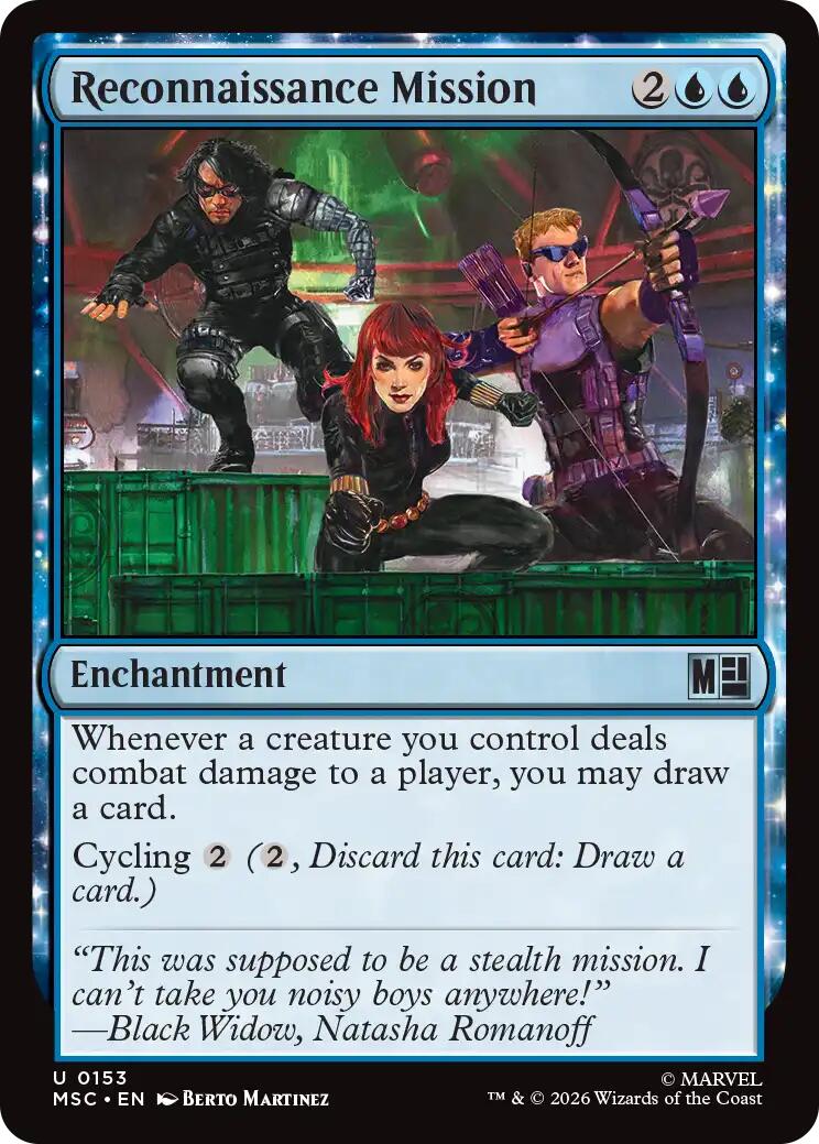 Reconnaissance Mission (Surge Foil) [Marvel Super Heroes Commander] | L.A. Mood Comics and Games