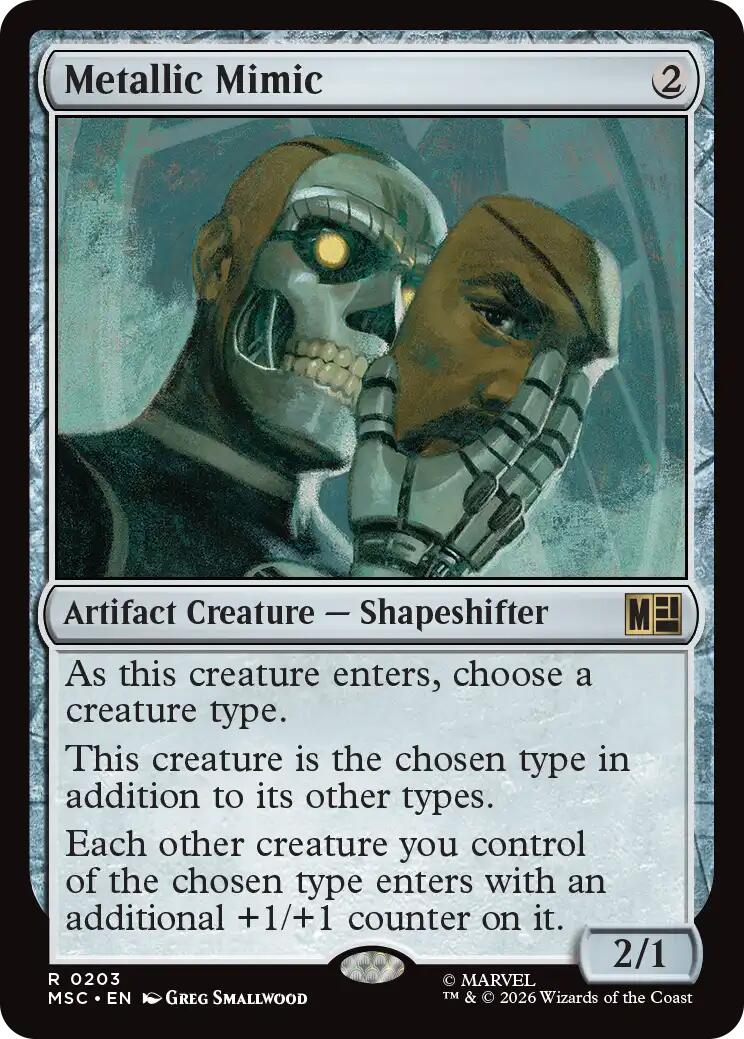 Metallic Mimic (Surge Foil) [Marvel Super Heroes Commander] | L.A. Mood Comics and Games