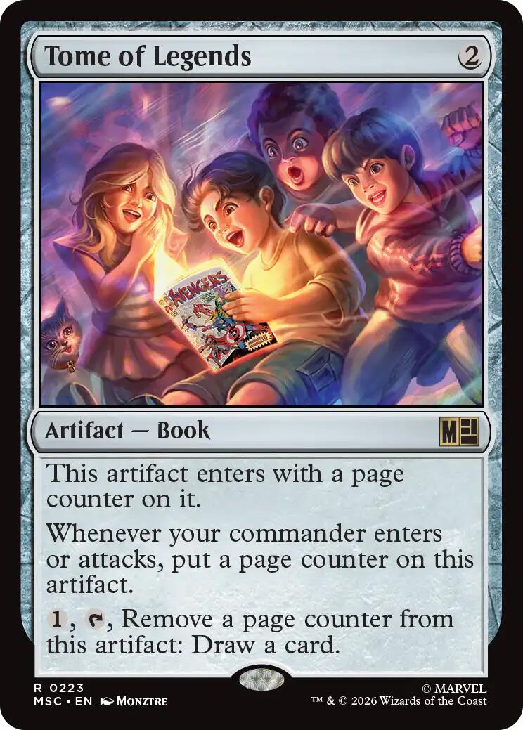 Tome of Legends (Surge Foil) [Marvel Super Heroes Commander] | L.A. Mood Comics and Games