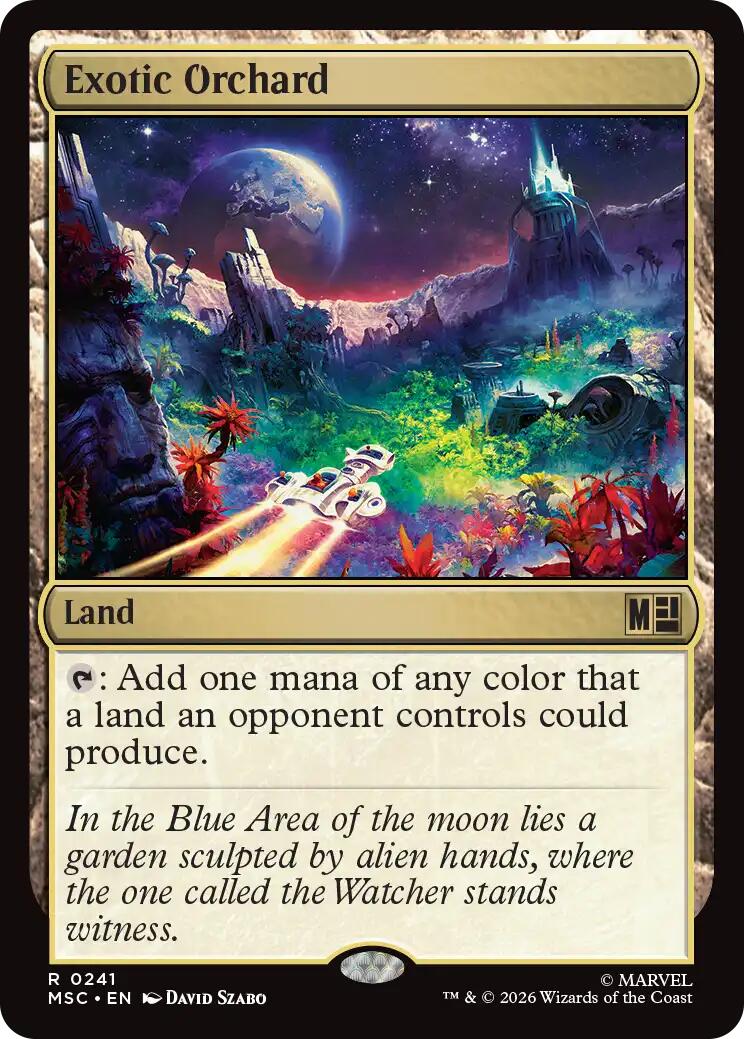 Exotic Orchard (Surge Foil) [Marvel Super Heroes Commander] | L.A. Mood Comics and Games