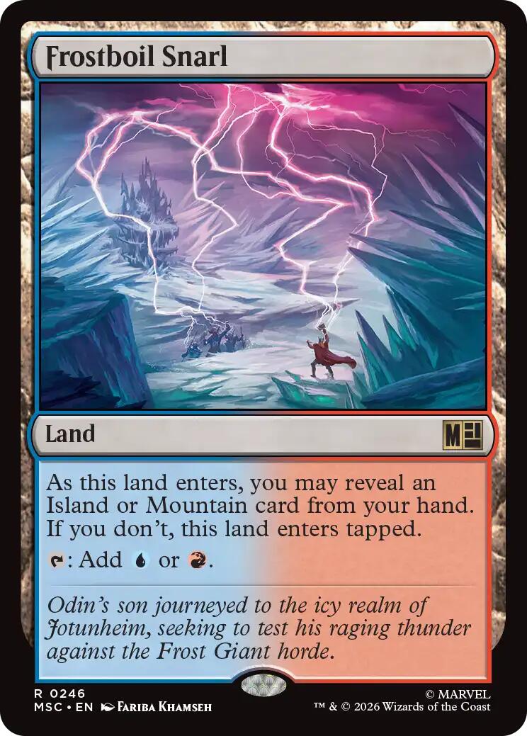 Frostboil Snarl (Surge Foil) [Marvel Super Heroes Commander] | L.A. Mood Comics and Games