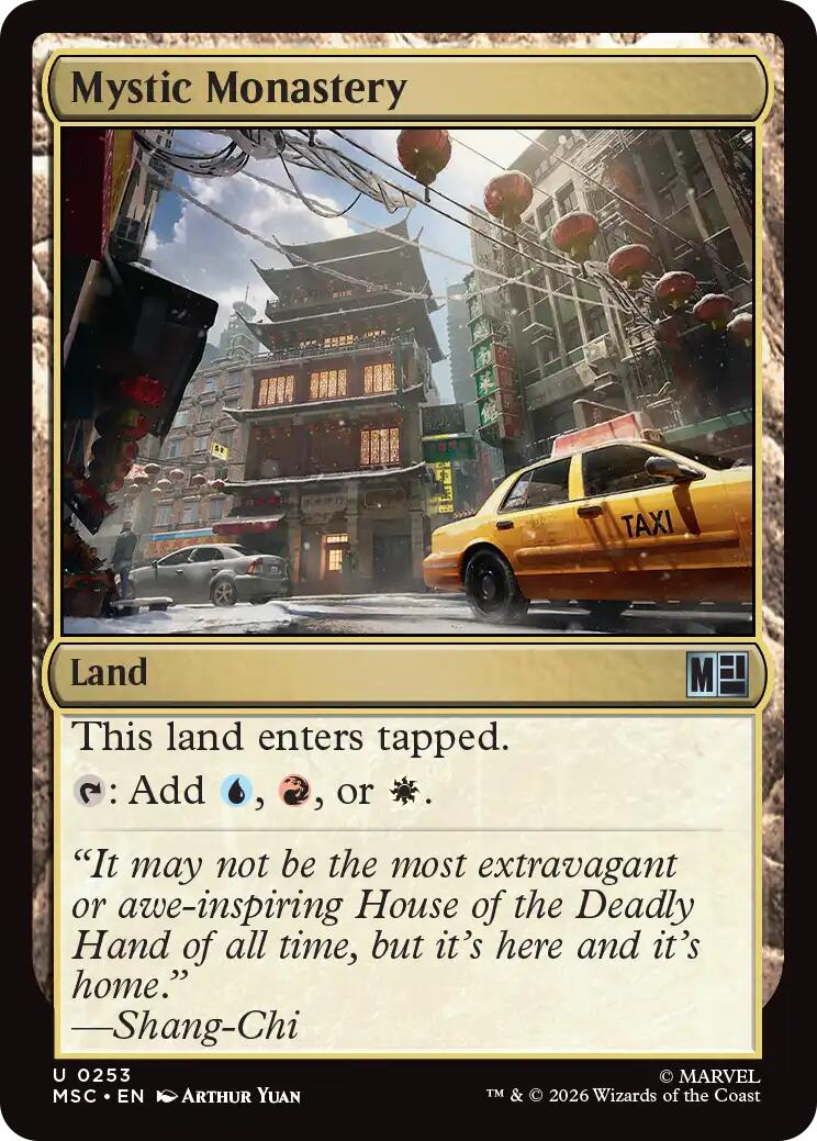 Mystic Monastery (Surge Foil) [Marvel Super Heroes Commander] | L.A. Mood Comics and Games