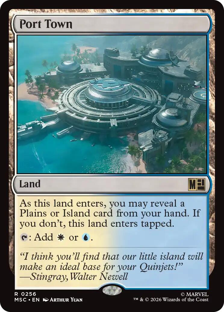 Port Town (Surge Foil) [Marvel Super Heroes Commander] | L.A. Mood Comics and Games