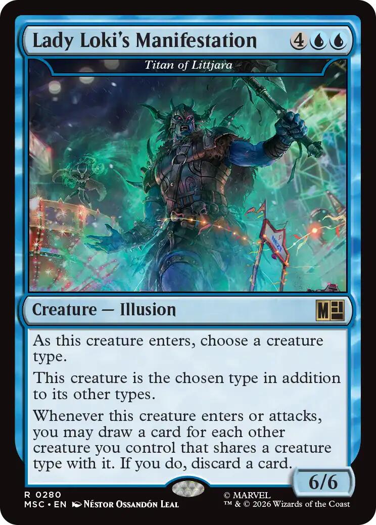 Lady Loki's Manifestation - Titan of Littjara (Surge Foil) [Marvel Super Heroes Commander] | L.A. Mood Comics and Games