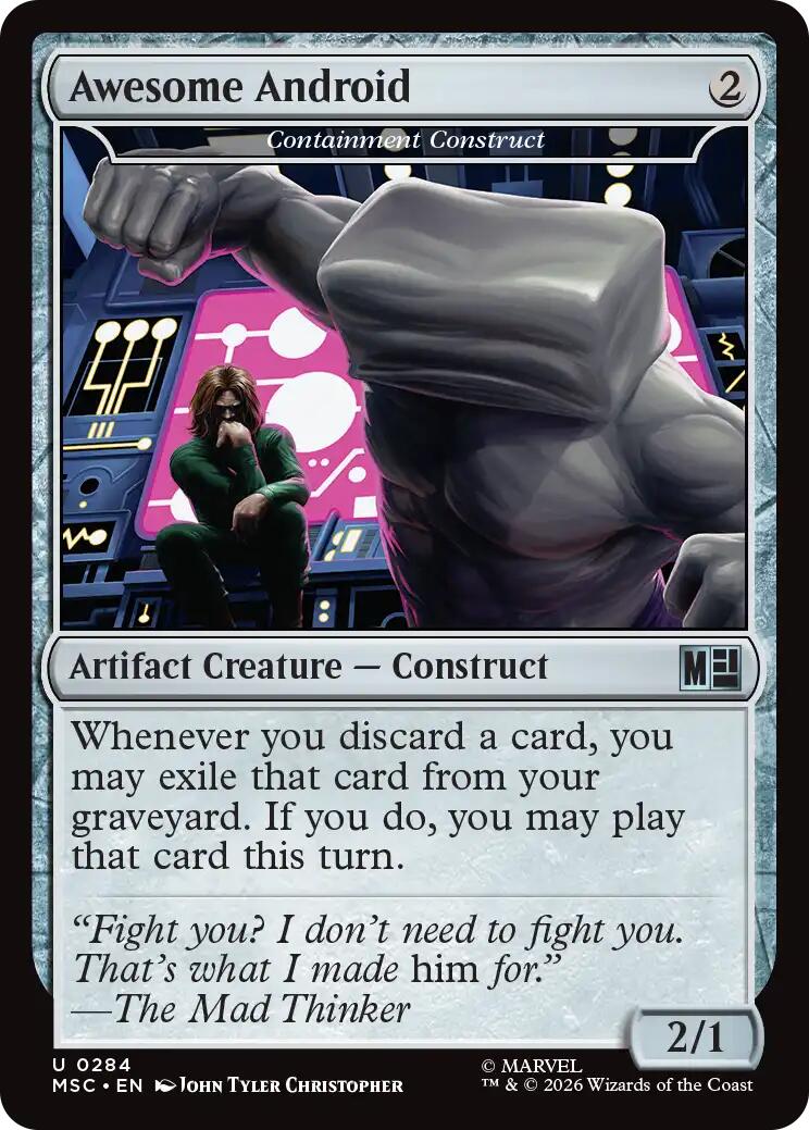 Awesome Android - Containment Construct [Marvel Super Heroes Commander] | L.A. Mood Comics and Games