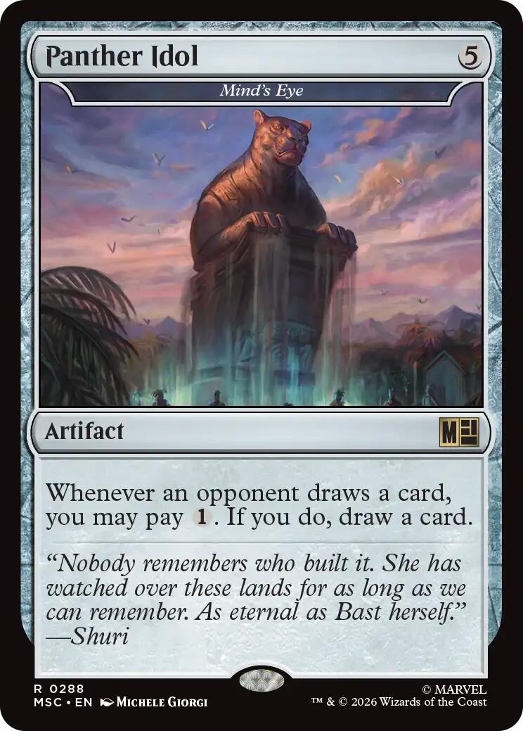 Panther Idol - Mind's Eye [Marvel Super Heroes Commander] | L.A. Mood Comics and Games