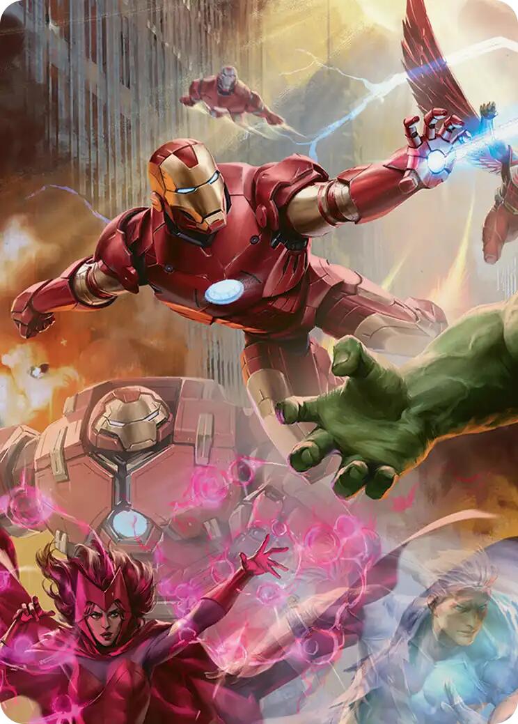 Iron Man, Futurist Paragon Art Card [Marvel Super Heroes Art Series] | L.A. Mood Comics and Games