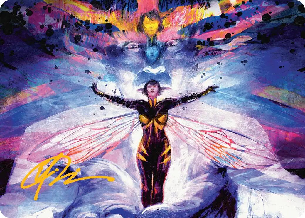 Pym Particles Art Card (Gold-Stamped Signature) [Marvel Super Heroes Art Series] | L.A. Mood Comics and Games