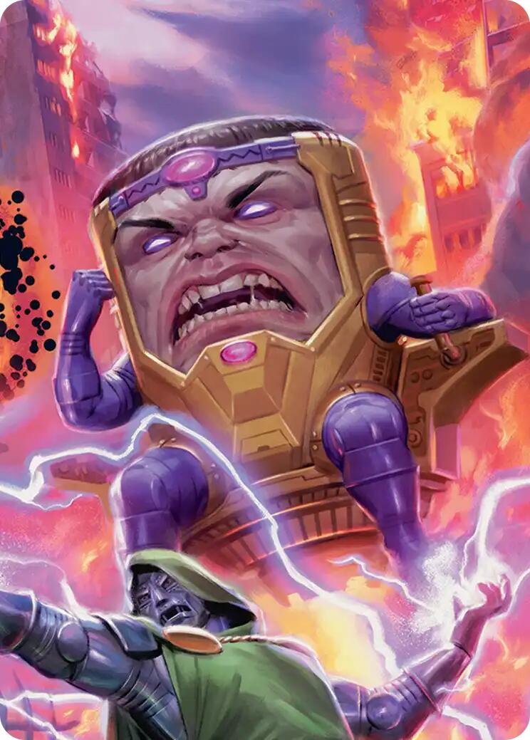 M.O.D.O.K., Evil Intellect Art Card [Marvel Super Heroes Art Series] | L.A. Mood Comics and Games