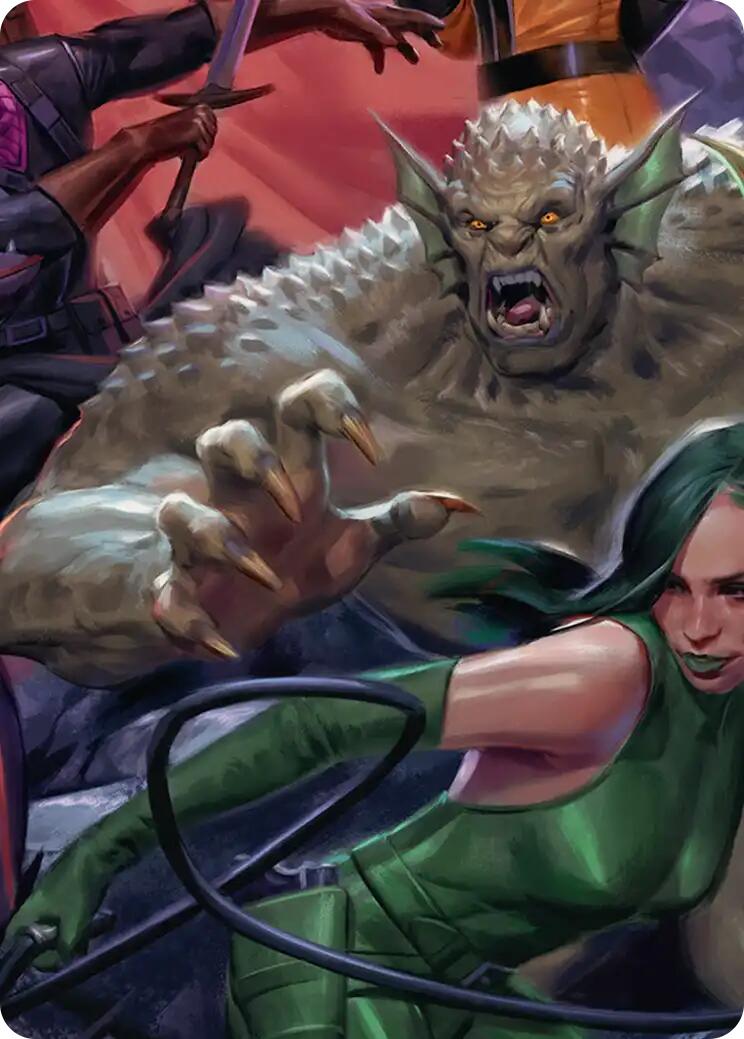 Abomination, Irradiated Brute Art Card [Marvel Super Heroes Art Series] | L.A. Mood Comics and Games