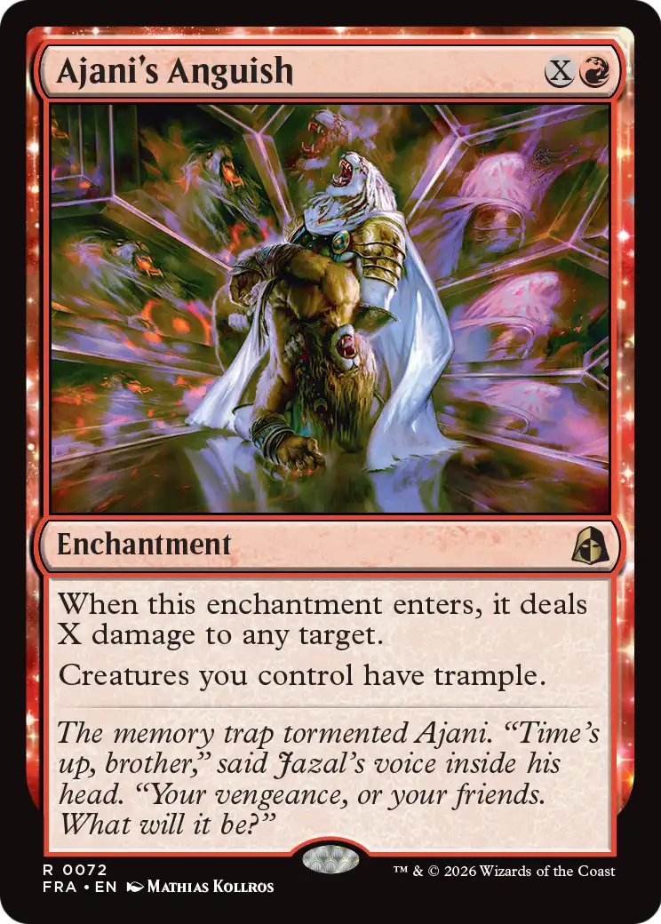 Ajani's Anguish [Reality Fracture] | L.A. Mood Comics and Games