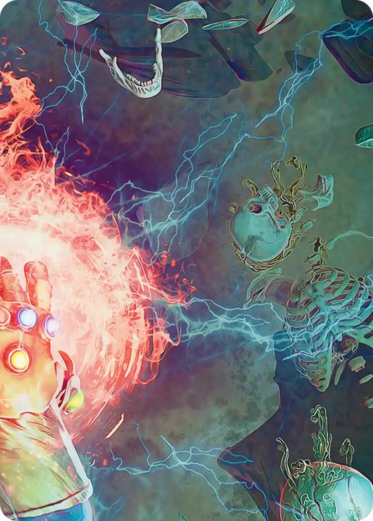 Thanos, the Mad Titan Art Card (3/9) [Marvel Super Heroes Art Series] | L.A. Mood Comics and Games