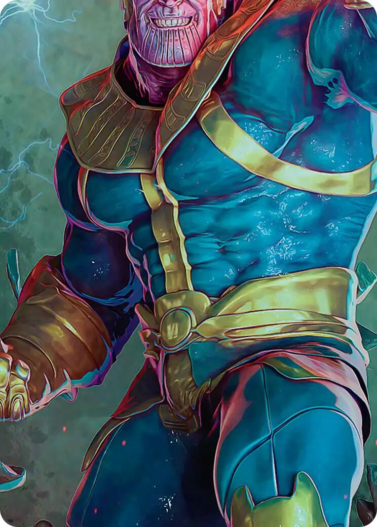 Thanos, the Mad Titan Art Card (5/9) [Marvel Super Heroes Art Series] | L.A. Mood Comics and Games